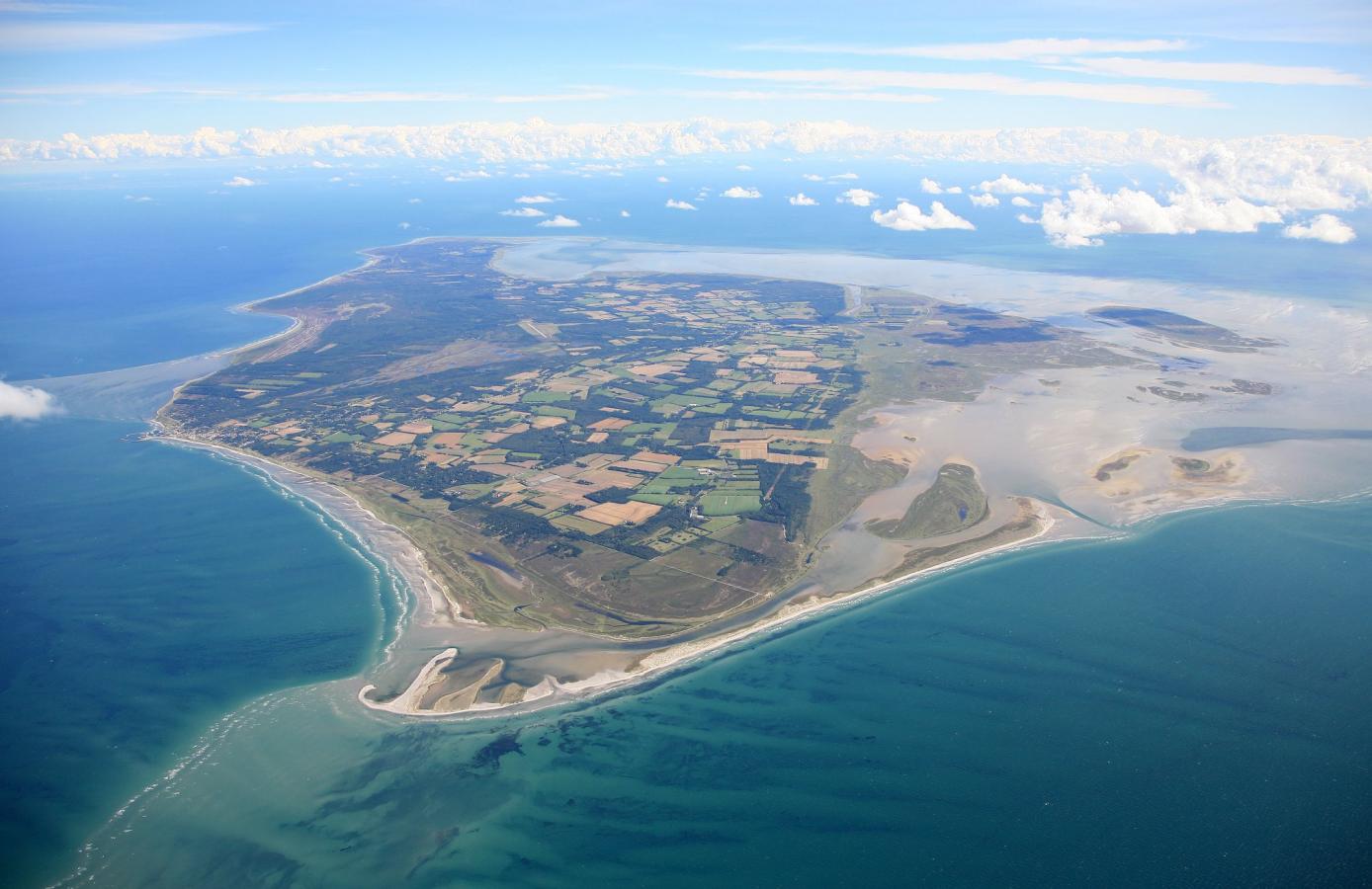 Læsø set fra oven