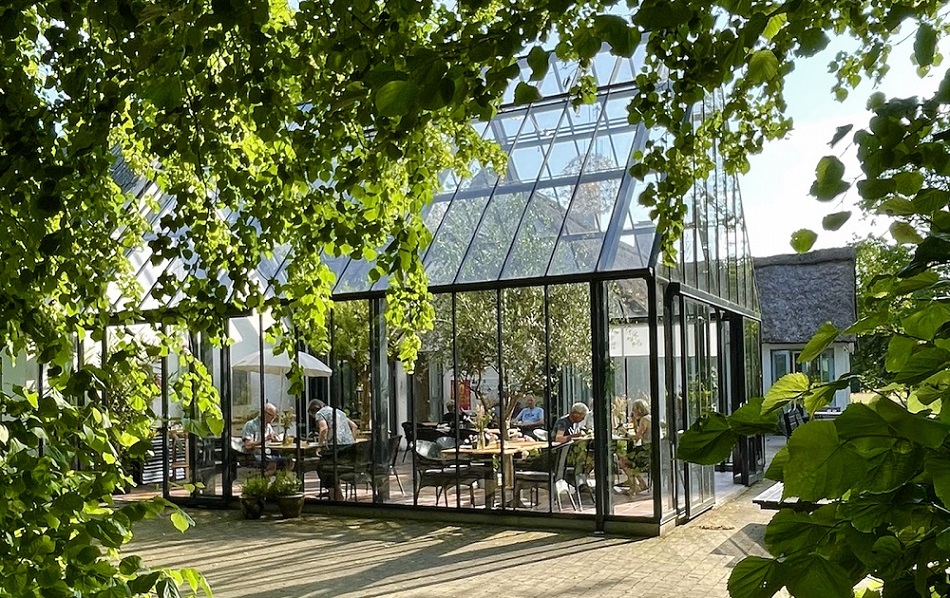 Østergaards Kultur Bed and Breakfast og det flotte orangero