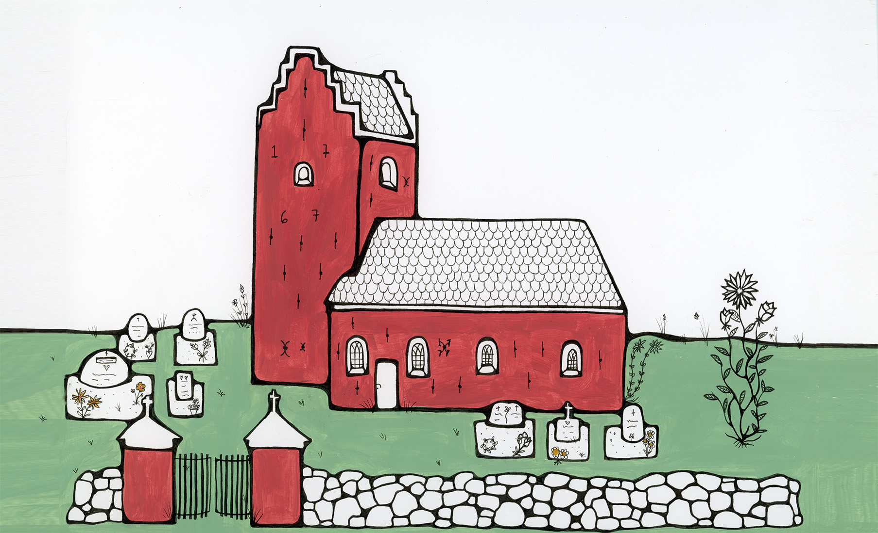 Vesterø Kirke er med i Ø-skattejagt