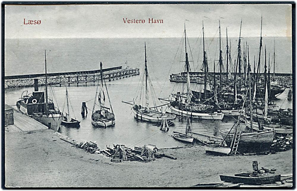 Vesterø Havn 1872