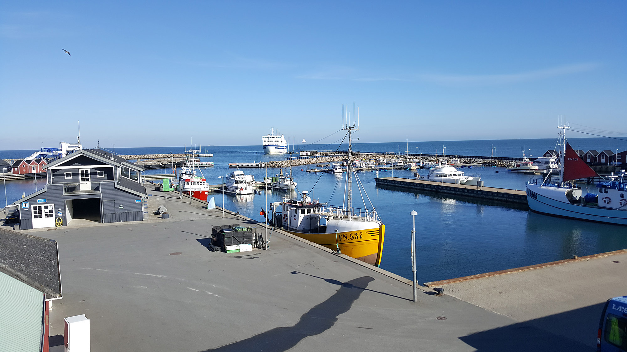 Vesterø Havn, kuttere i 2022
