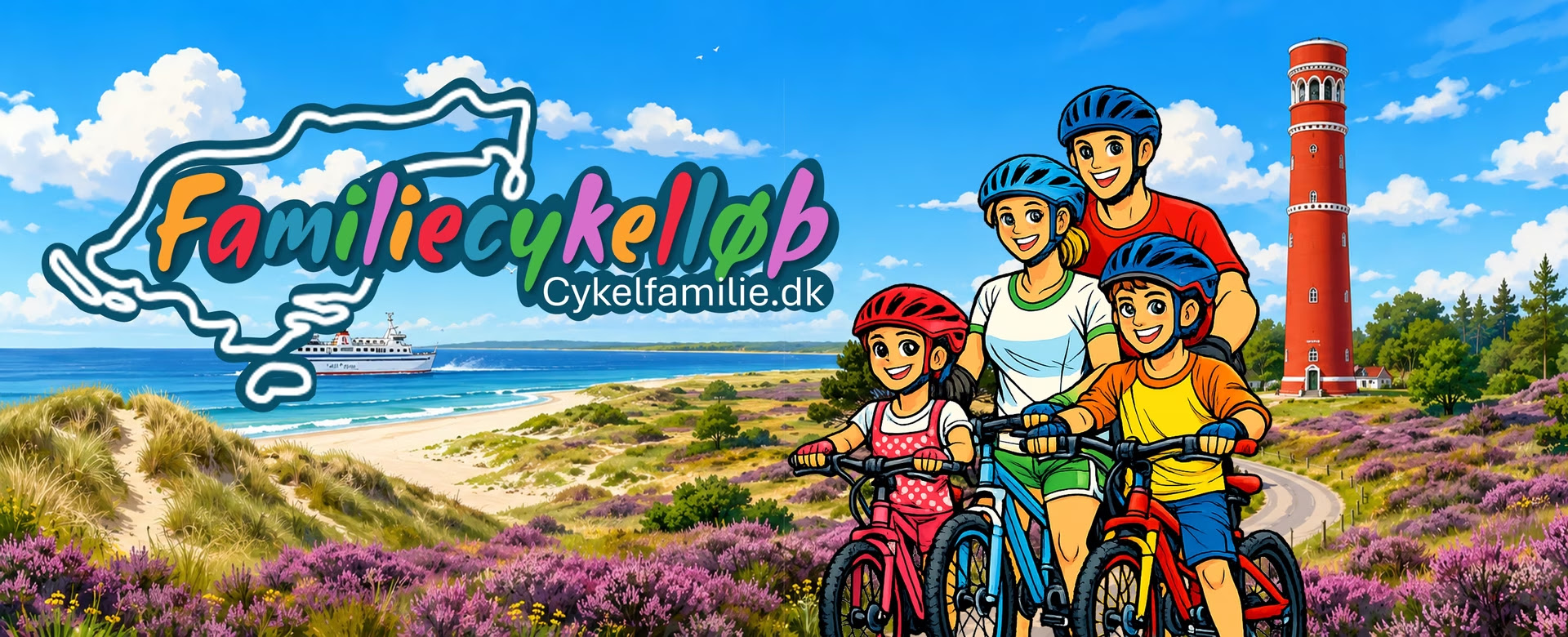 Familiecykelløbet på Læsø 7. juli 2026
