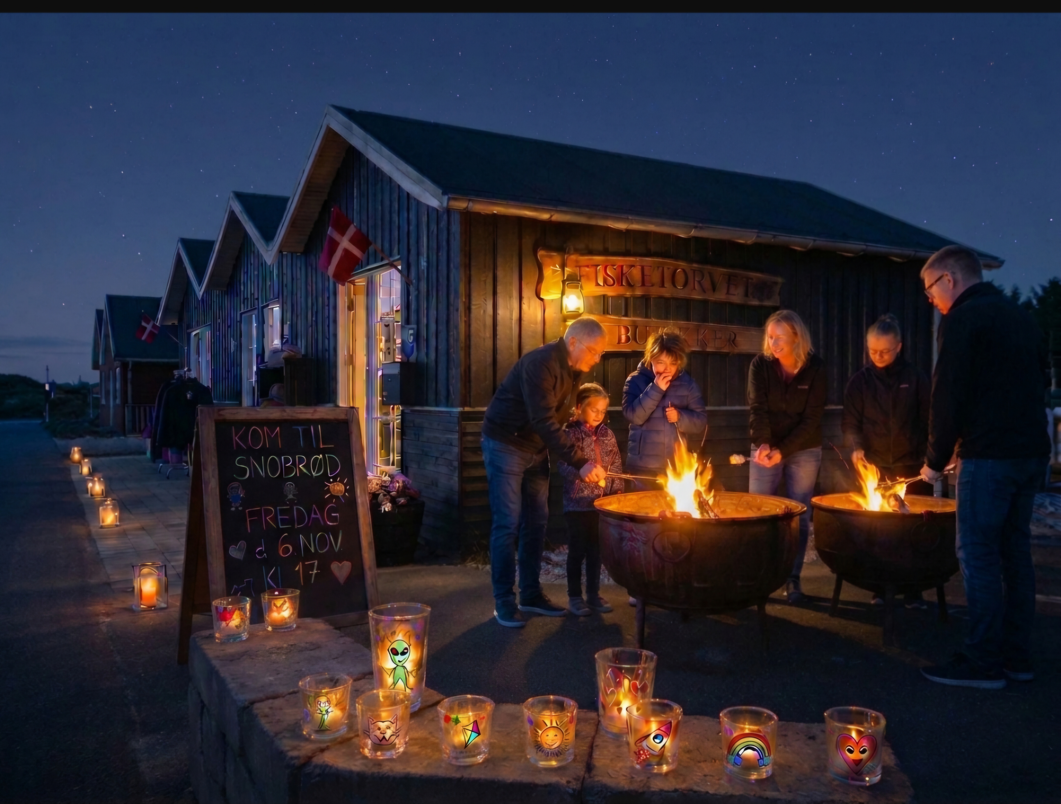 Familiehygge fisketorvet LIM Kræftens Bekæmpelse Læsø