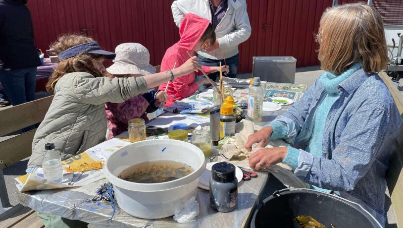 Havets Dag på Læsø - tangworkshop med Hanne Larsen