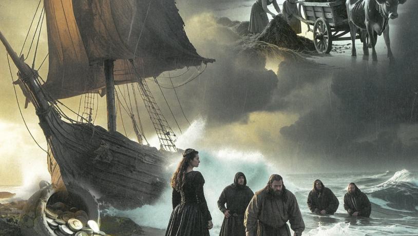 Læsø Museum skibsforlis - LIM 2025 - collage Klaus Munk