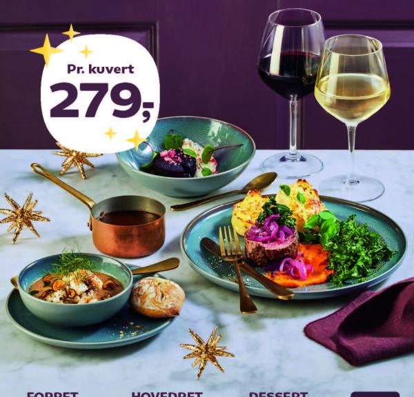 Nytårsmenu SuperBrugsen Byrum 2025