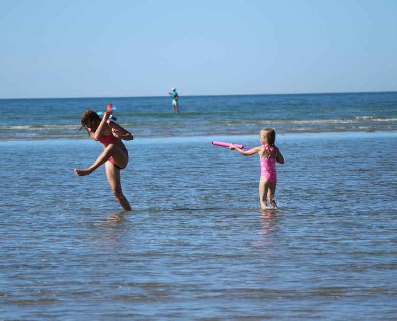 Læsø sommer badestrand Ella